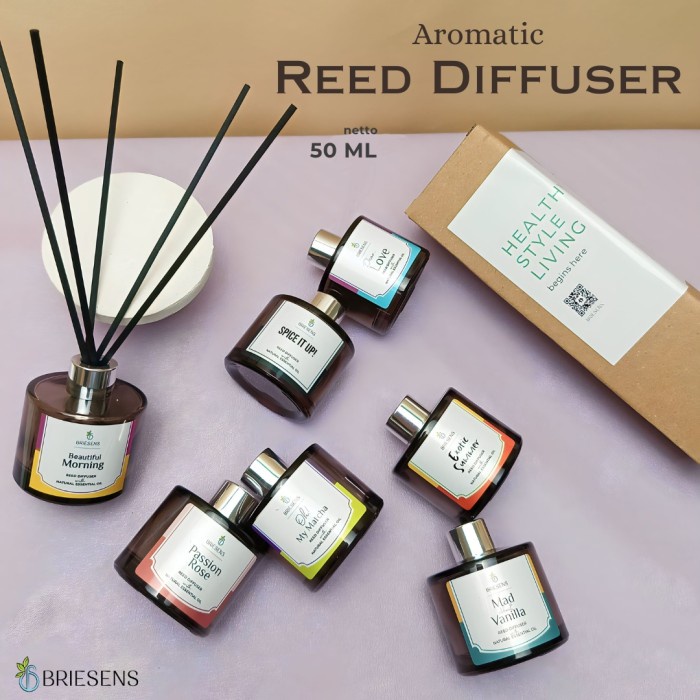Ready BRIESENS REED DIFFUSER Aromatic Diffuser Diffuser Humidifier
