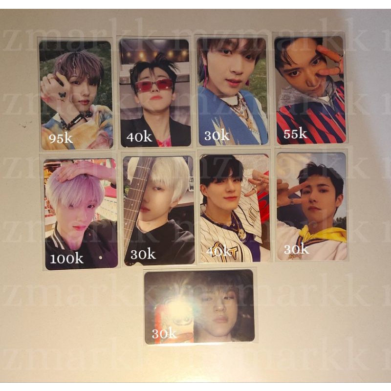photocard pc nct dream jisung jaemin haechan ten jeno renjun nabi agent hello future smcu glitch mod