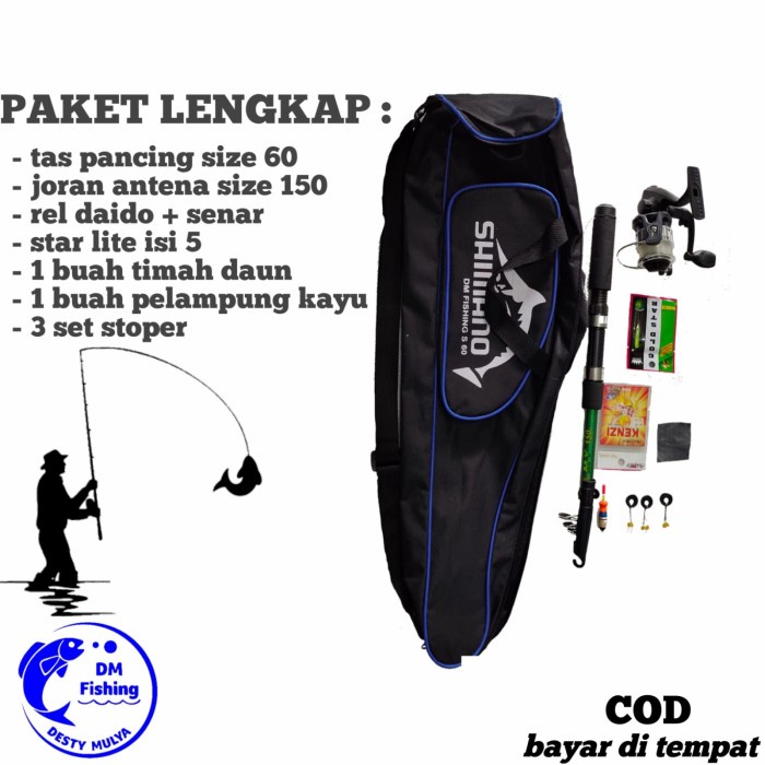 SATU SET ALAT PANCING TERMURAH