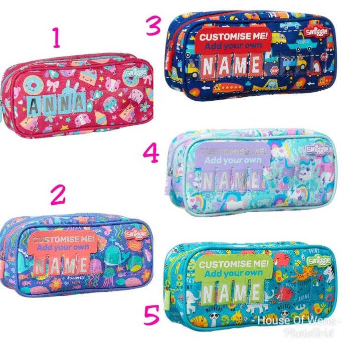 

Smiggle Skip Teeny Tiny Id Pencil Case - Tempat Pensil Nama Smiggle Limited Edition