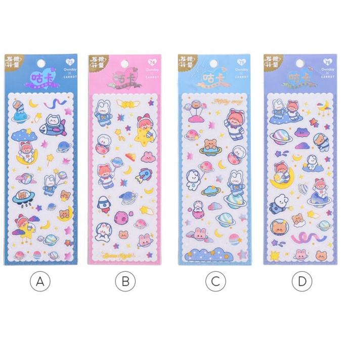 

Stickers Space Flight Buddy Deco Diary - Stiker - Sticker Anak Lucu Original