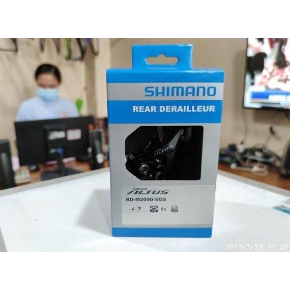 Shimano Altus Rd M2000 Shadow Rear Derailleur 9 Speed Rd Altus Berkualitas