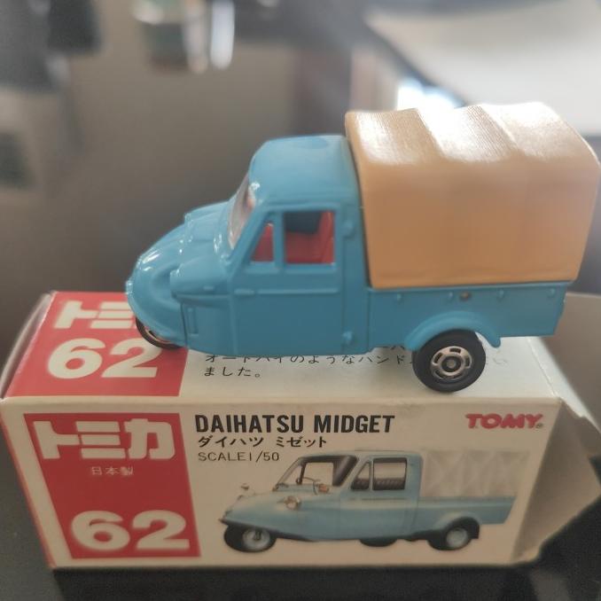 tomica 62 daihatsu midget bemo