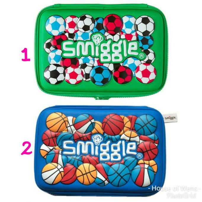 

Smiggle Double Hardtop Funk Ball - Tempat Pensil Smiggle - Hijau Tua Stok Terbatas