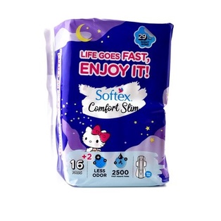 

Gratis Ongkir Pembalut Malam Softex Comfort Slim Night Wing 29 Cm 18 Pads