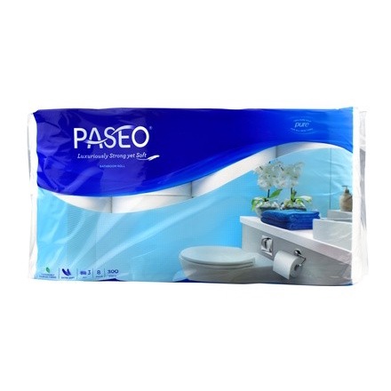 

Gratis Ongkir Tisu Toilet Kamar Mandi Gulung Paseo Bathroom Tissue Isi 8 Roll