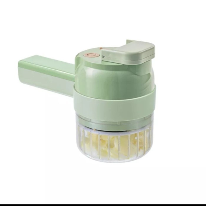 pemotong bawang 4in1 Elektrik recharge food chopper 4 in 1 blender