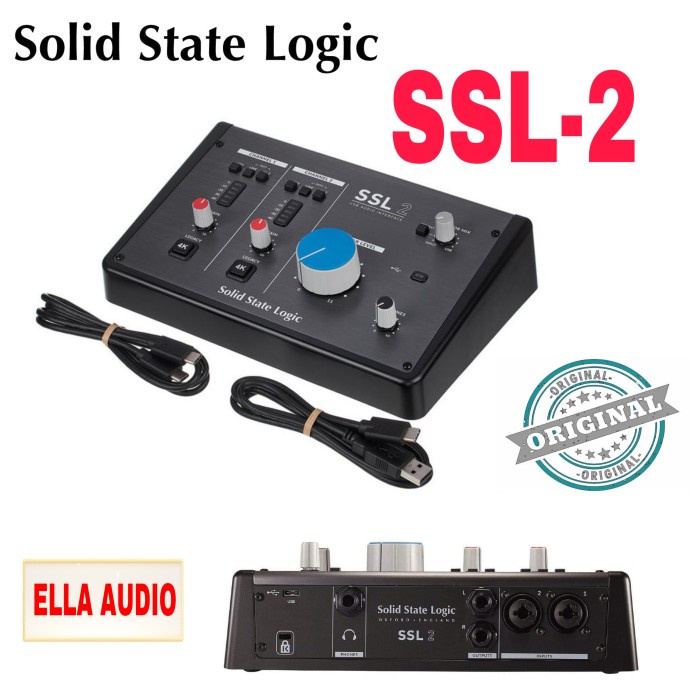 solid state logic ssl 2 soundcard
