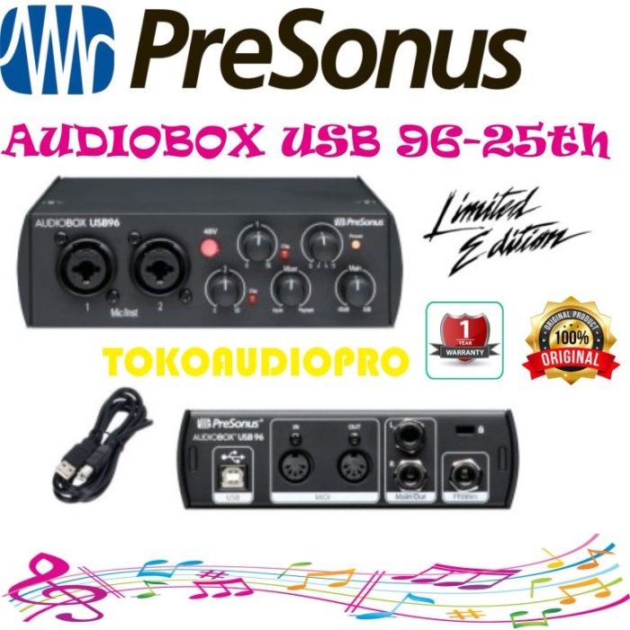 PreSonus AudioBox USB 96 USB Audio Interface