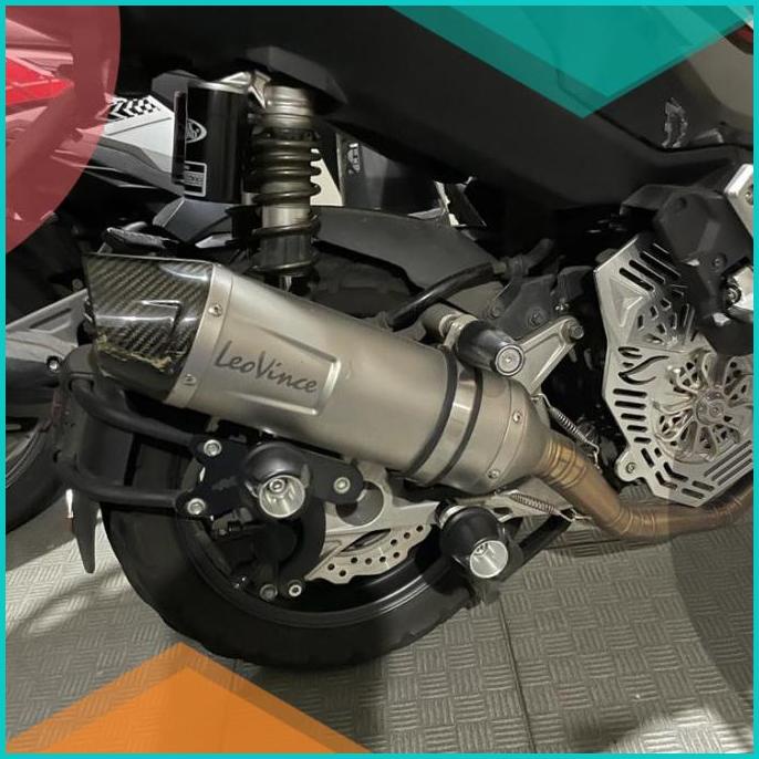 knalpot leovince adv 150 thailand knalpot racing adv 150 leovince ori
