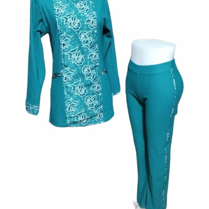 Stelan Senam Motif Pkk Baju Olahraga Konfeksi Bisa Pesan Seragam