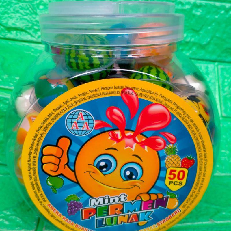 

Permen K Bulat Jelly 1 Toples Isi 50 Pcs Motif Bu Buah Dll