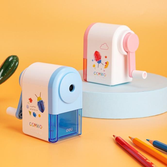 

TERLARIS DELI RAUTAN PENSIL PUTAR COMIKO SHARPENER PISAU BAJA TAJAM E0641S