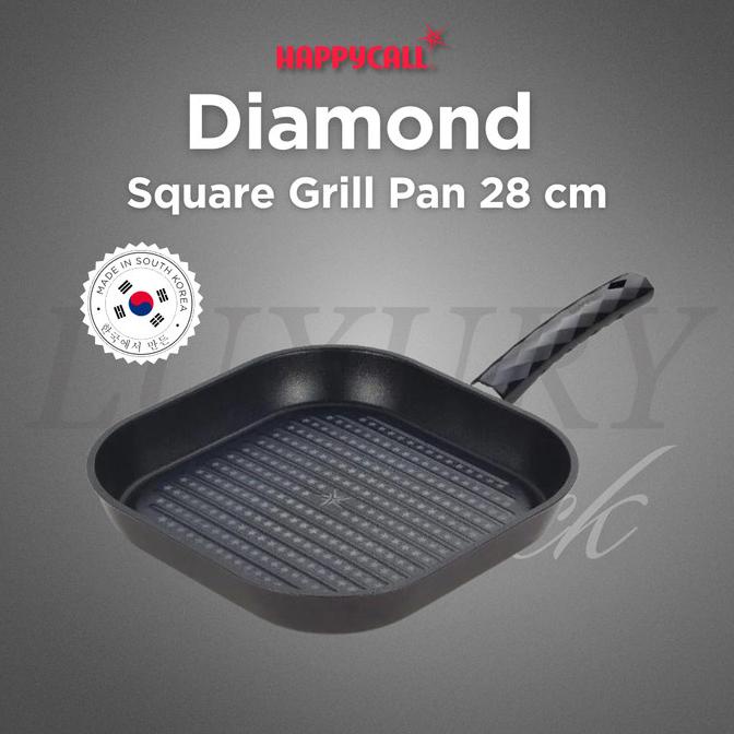 Happycall Diamond Square Grill Pan 28CM