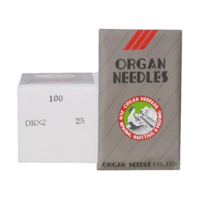 

Jarum Organ DR x 2 / DRx2 No 25 - Jarum Mesin Jahit Karung New Long