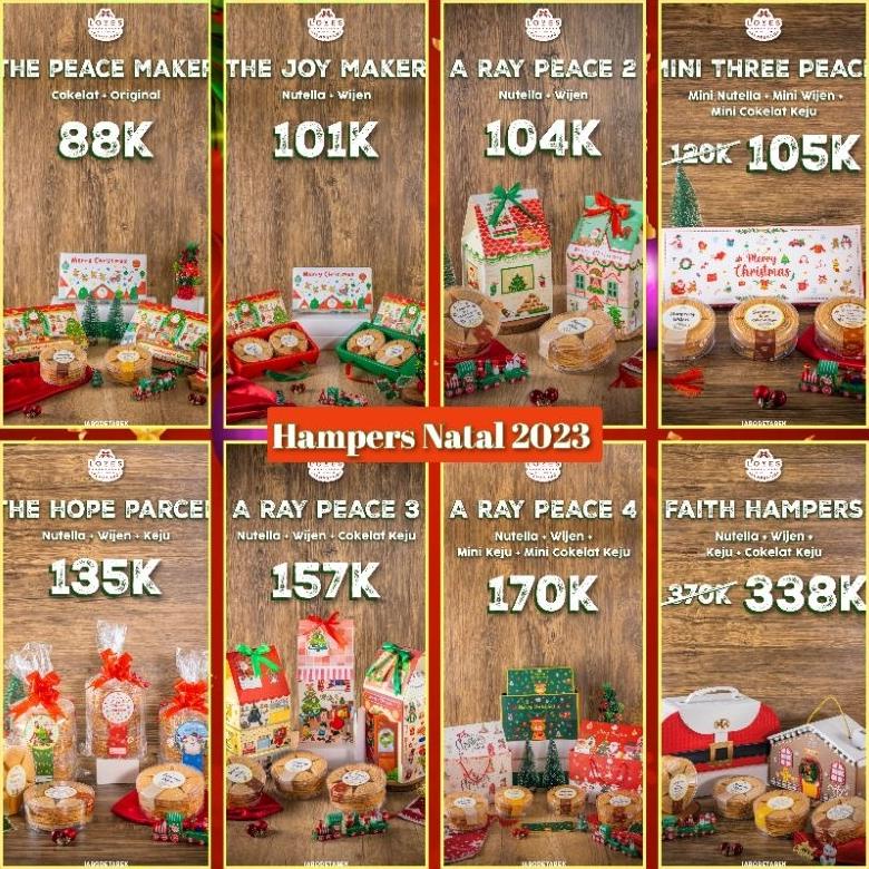 

MURAH Loves Semprong Hampers Natal 2023 mulai dari 68-338k Promo