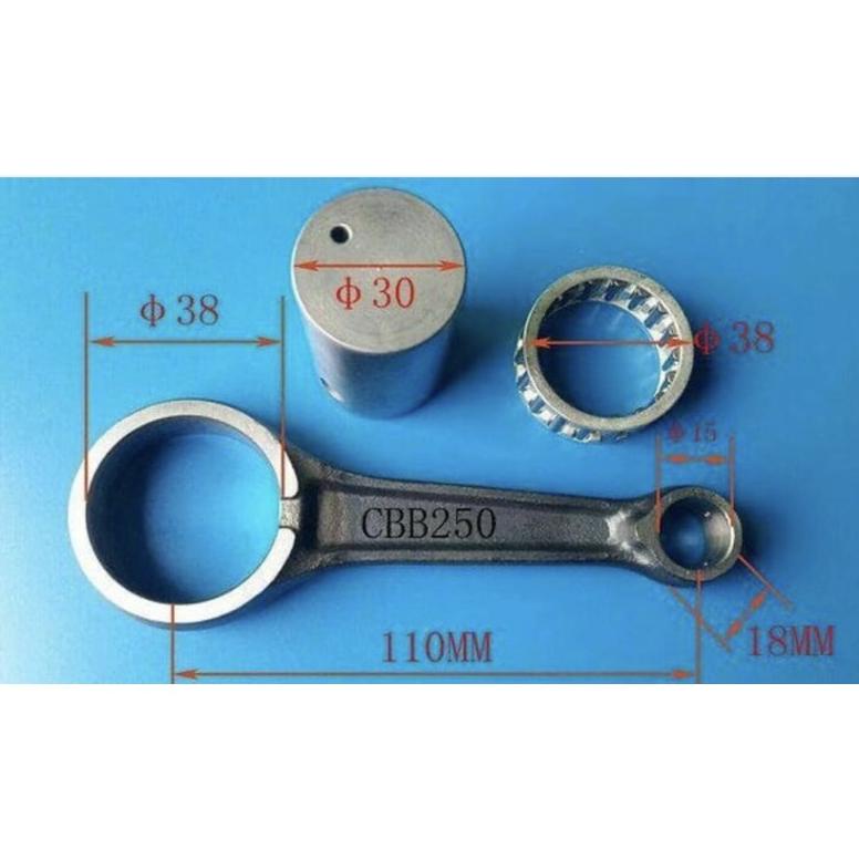 COD Stang Seher Piston CRF230 XIEMA CB250 DIABLO Lebih panjang dari HONDA TIGER PNP CB GL TIGER Mura