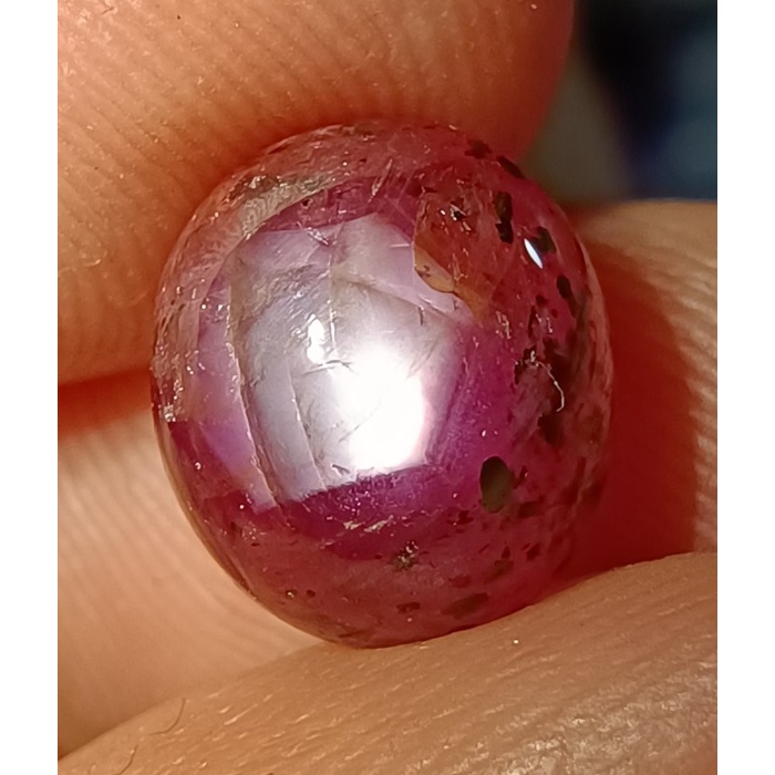 [Baru] Natural 3.645Ct Star Ruby Unheated No Treatment Plus Memo Limited