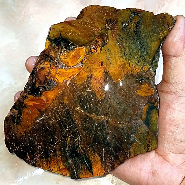 [Baru] Batu Akik Bahan Pancawarna Garut461 Limited