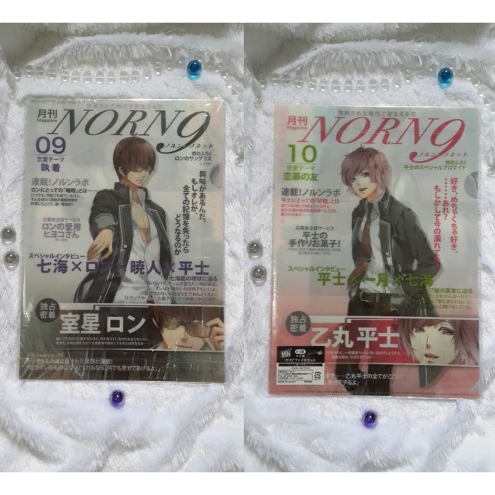 

Norn9 - Ron Muroboshi & Heishi Otomaru Clear File Set of 2