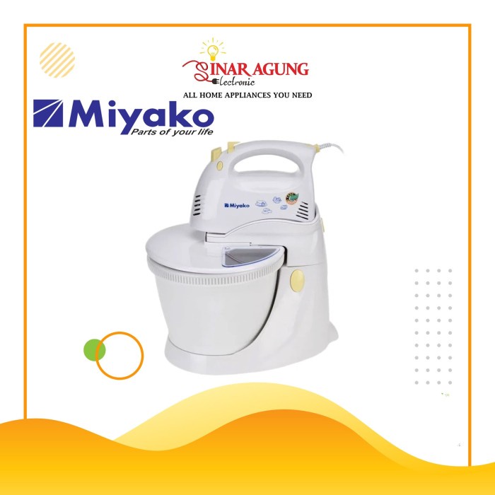 [New Ori] Miyako Stand Mixer Sm625 / Sm 625 / Sm-625 [ Garansi Resmi ] Limited