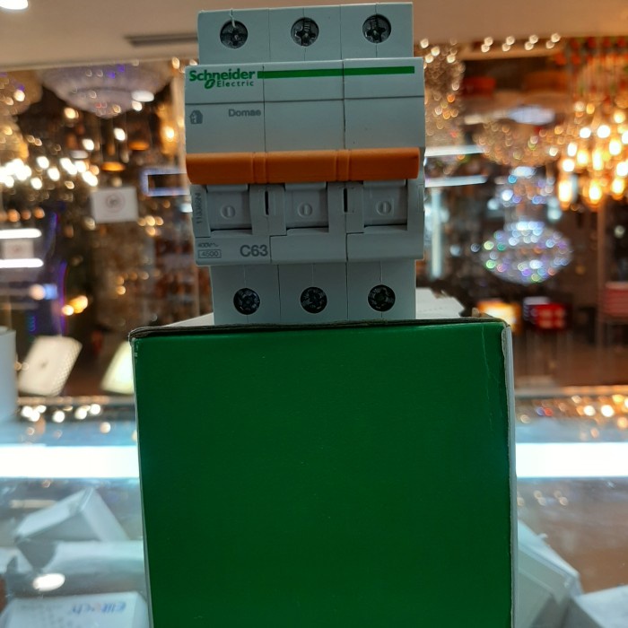 [New] Mcb 3Phase 63A Domae Schneider Terbatas