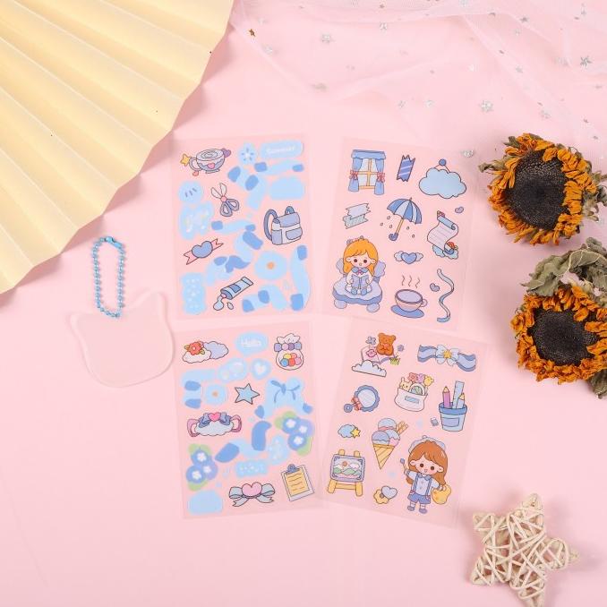 

Stiker Pet Momo Gantungan Kunci Cutting Sticker Diy Antiair Kado Anak Terbaik