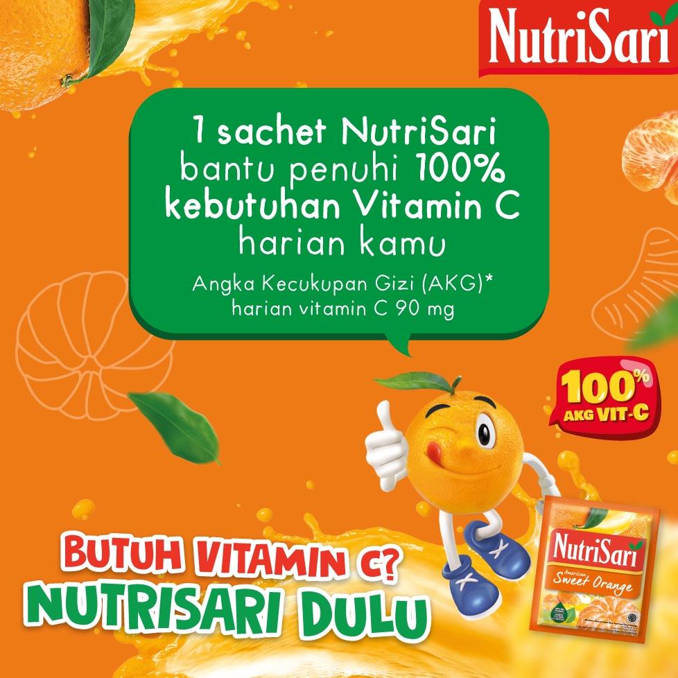 

Baru NutriSari Semangka 40 sachet - Minuman Buah Vitamin C & Vitamin D ,.