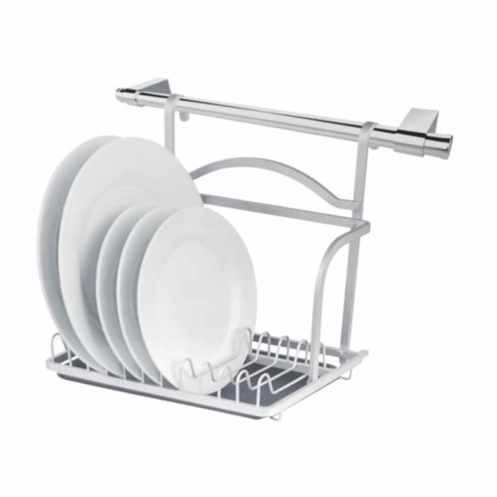 [Ori] Krischef Rak Piring Gantung 29Cm Alumunium / Dish Rack Hanging Diskon