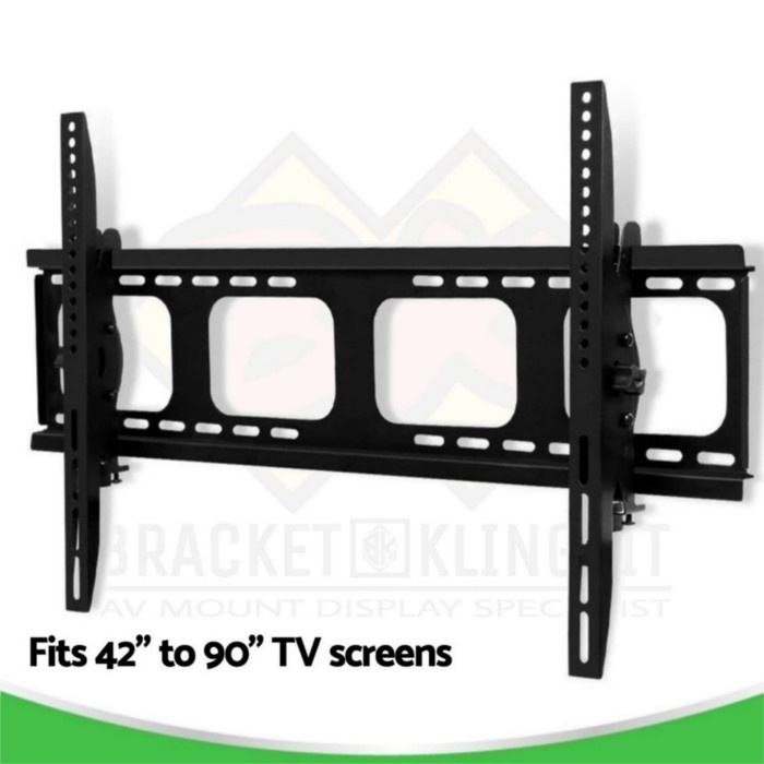 [Ori] Bracket Tv 85Inch Bracket Tv Xl 98 90 86 85 82 77 75 70 65 60 55Inch Diskon