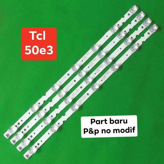 [Ori] Lampu Led Bl Backlight Tcl 50 Inc 50E3 6V Terbaru