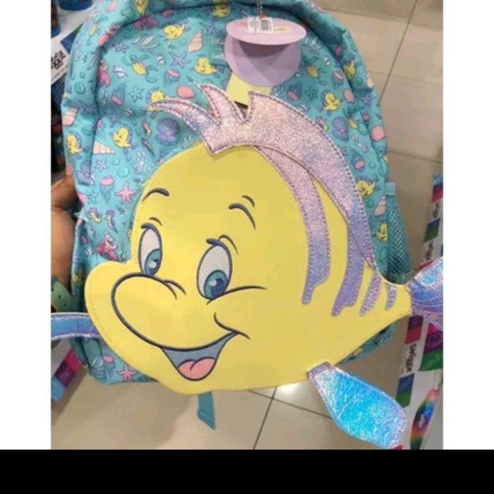 [Original] Smiggle Flounder Junior Hoodie Backpack/ Tas Ransel Anak Junior/ Kado Limited