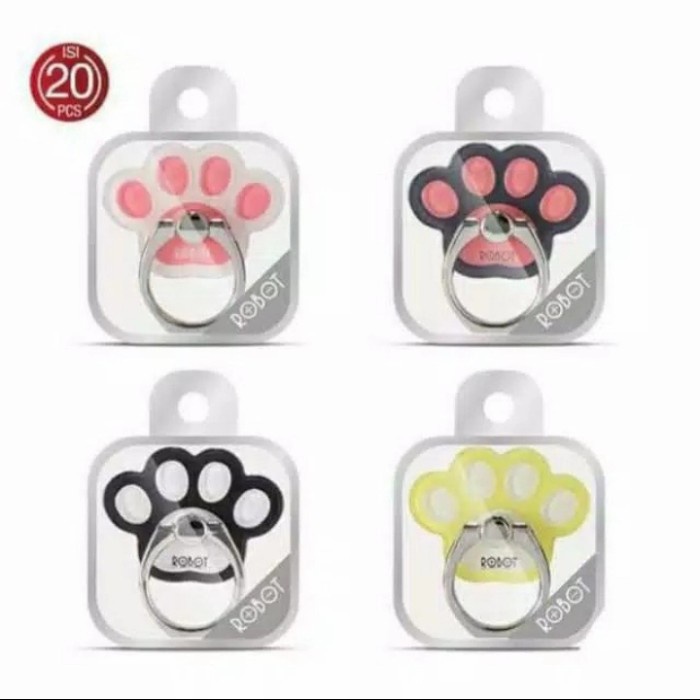 [Original] Cat Ring I-Ring Phone Stent Robot Rt-Br01 Claw A1 Terbaru