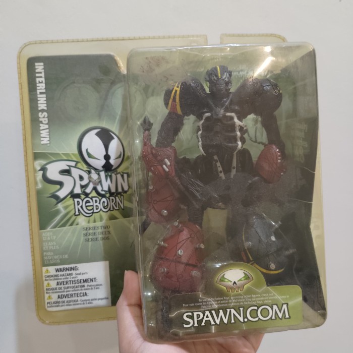 ✅Baru Mcfarlane Spawn Reborn Interlink Spawn Moc Diskon