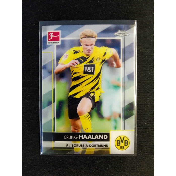 ✅COD Kartu Bola 2020 Topps Chrome Bundesliga - Erling Haaland Terbatas