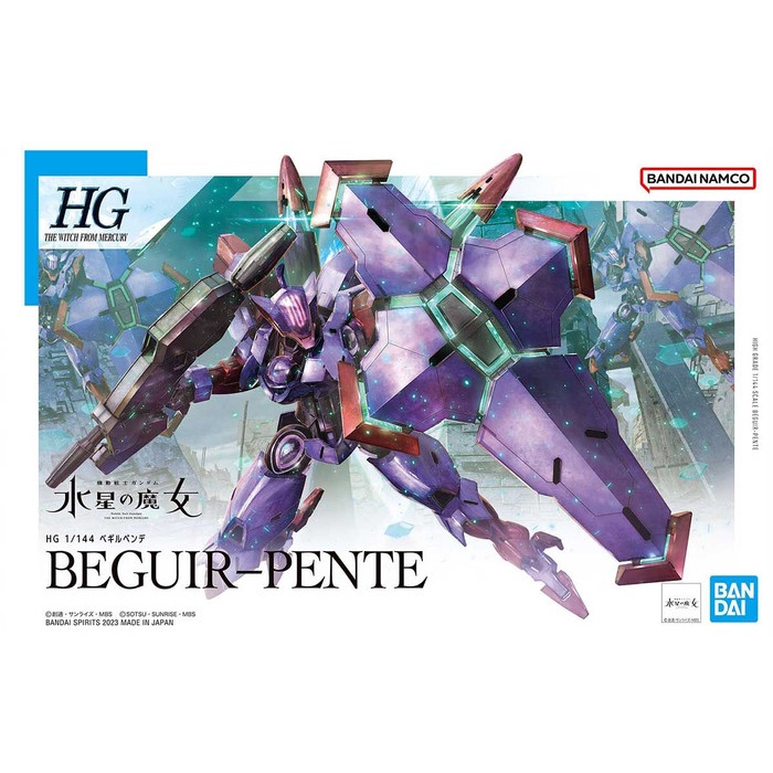 ✅COD Hg 1/144 Hgtwfm Gundam Beguir Pente The Witch From Mercury Bandai Terbatas