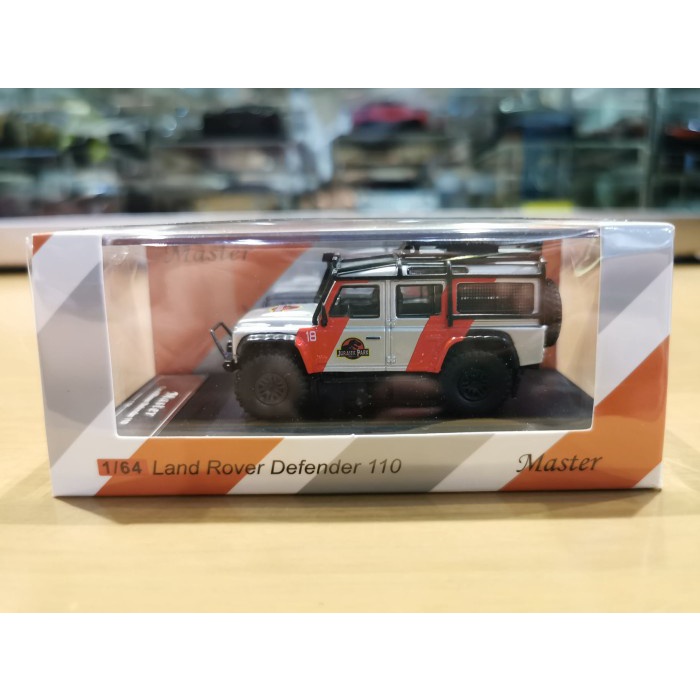 ✅COD 64 Master Land Rover Defender D110 Jurassic Silver Terbatas