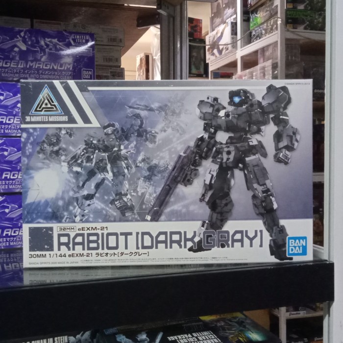 ✅Baru Gundam 30Mm 25 Rabiot Dark Gray 59536 Terbaru