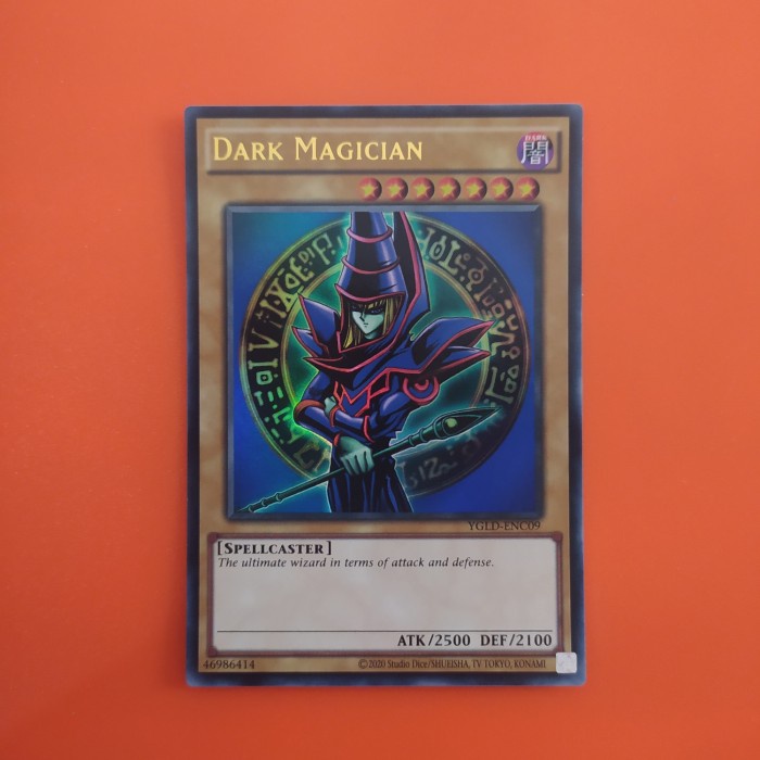 ✅COD Dark Magician Ygld Ultra Rare Kartu Yugioh Original Konami Iii Terbaru