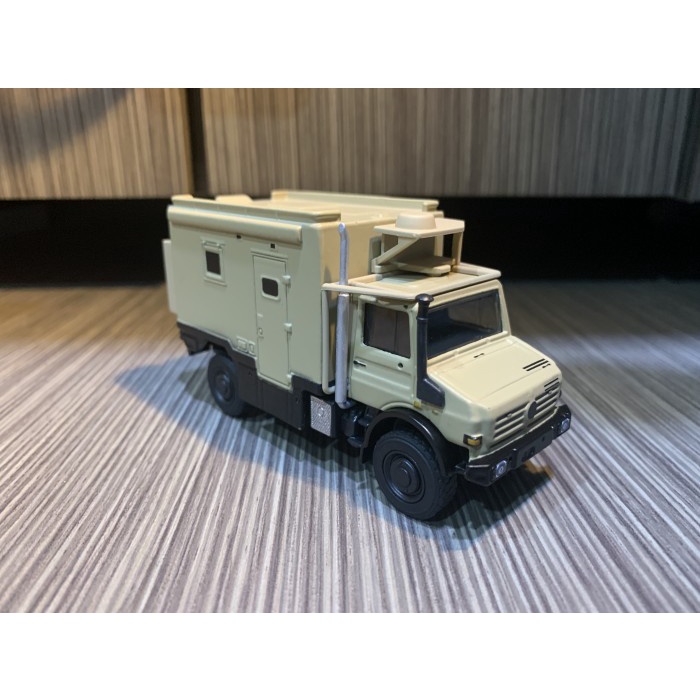 ✅COD Scale 64 Diecast Xcartoys Mercedes Benz Unimog Yellow #126 Terbaru