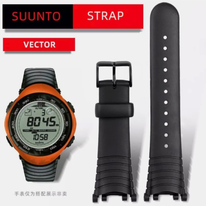 ✅New Ori Suunto Vector Rubber Strap Terbaru