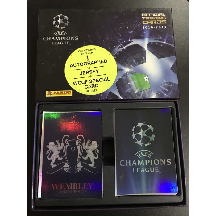 ✅COD Panini Uefa Champions League 2010-11 Premium 104 Base Set Cards Terbaru