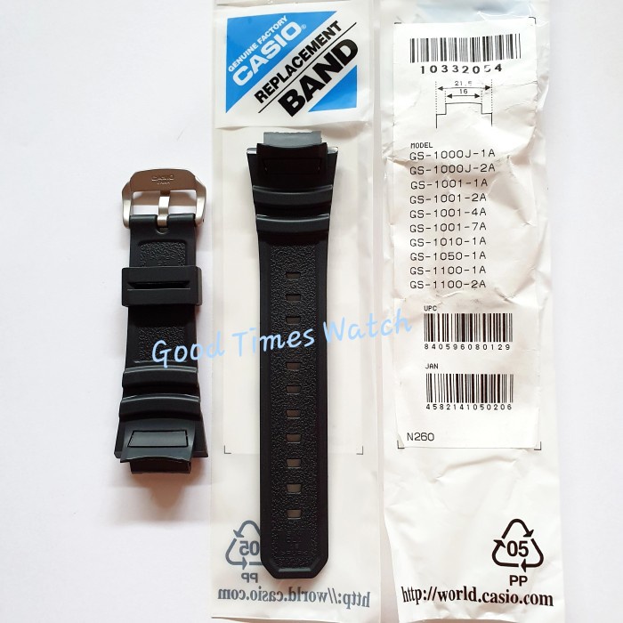 Strap G-Shock Gs-1000 / Gs-1001 / Gs-1010 / Gs-1050 / Casio Original