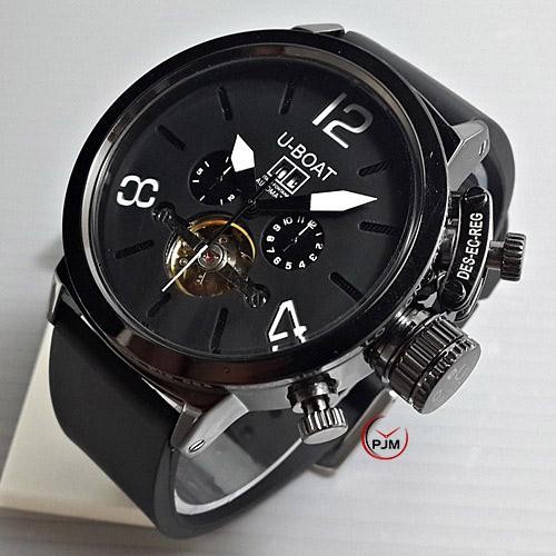 ✅New Ori U-Boat Turbilon White Automatic Limited