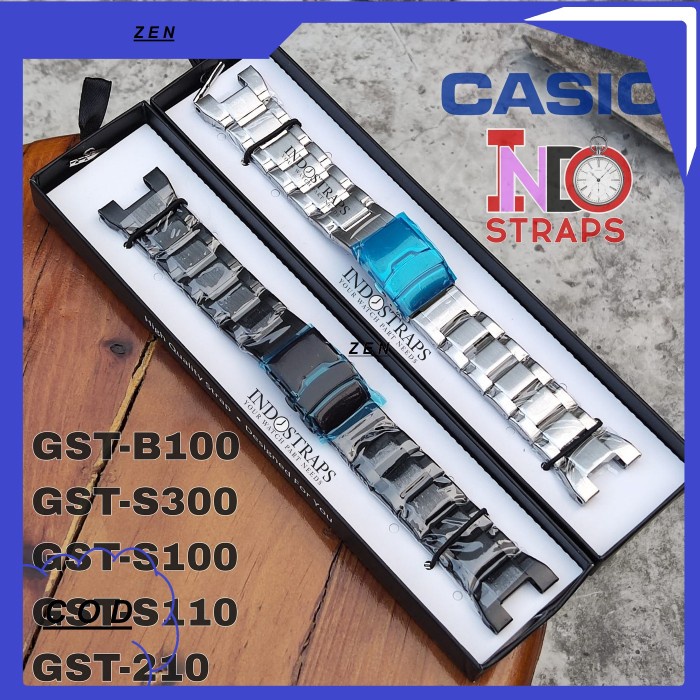 ✅New Ori Tali Jam Tangan Gst-B100 Gst-S100 Gst-S110 Gst-S300 Gst-210 Watch Stra Berkualitas