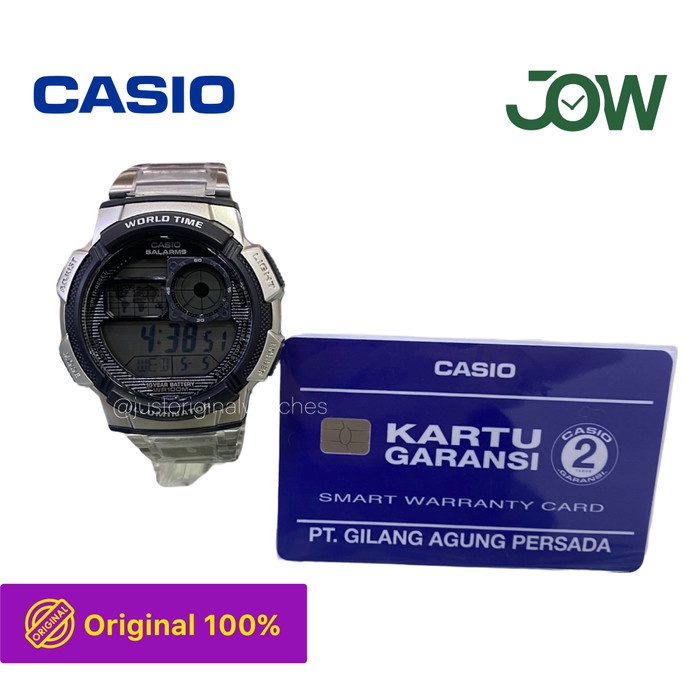 ✅New Ori Casio Ae-1000Wd-1Avdf Ae1000Wd Jam Tangan Pria Original Garansi Resmi Berkualitas