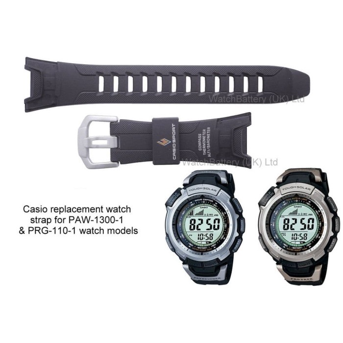 ✅New Ori Tali Band Strap Casio Protrek Original Prg-110-1V Prg 110 1 Diskon