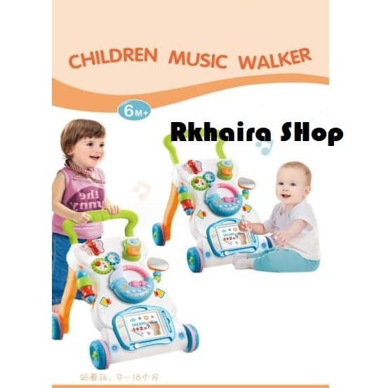 ✅New Ori Children Music Walker Baby Walker Diskon