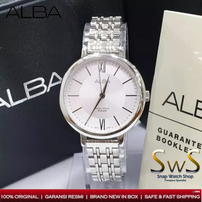 ✅New Ori Jam Tangan Wanita Alba Asl033 Alba Asl033X1 Original Garansi Resmi Terbaru