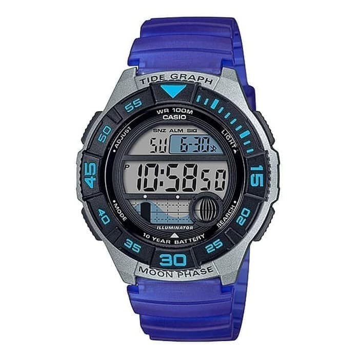 ✅New Ori Casio Standard Pria Ws-1100H-2Av Ws1100H-2A Original Terbaru